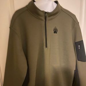 Men’s AKHG Blackburn Standard Fit 1/4 Zip Mock